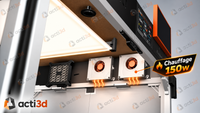 Enclosure PRINTER ELEGOO Orange Storm Giga