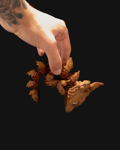 3d printing articulated dragon