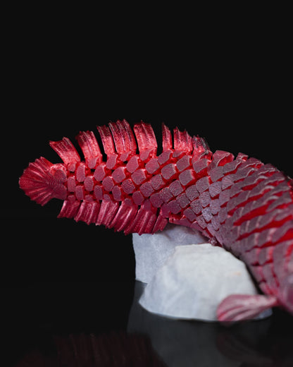 3d printing Articulated fish