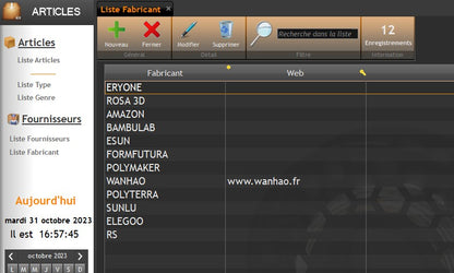 Logiciel de gestion de bobine SPOOL 3D