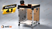 Enclosure PRINTER ELEGOO Orange Storm Giga