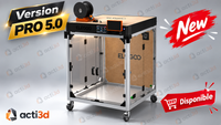 Enclosure PRINTER ELEGOO Orange Storm Giga 4.1