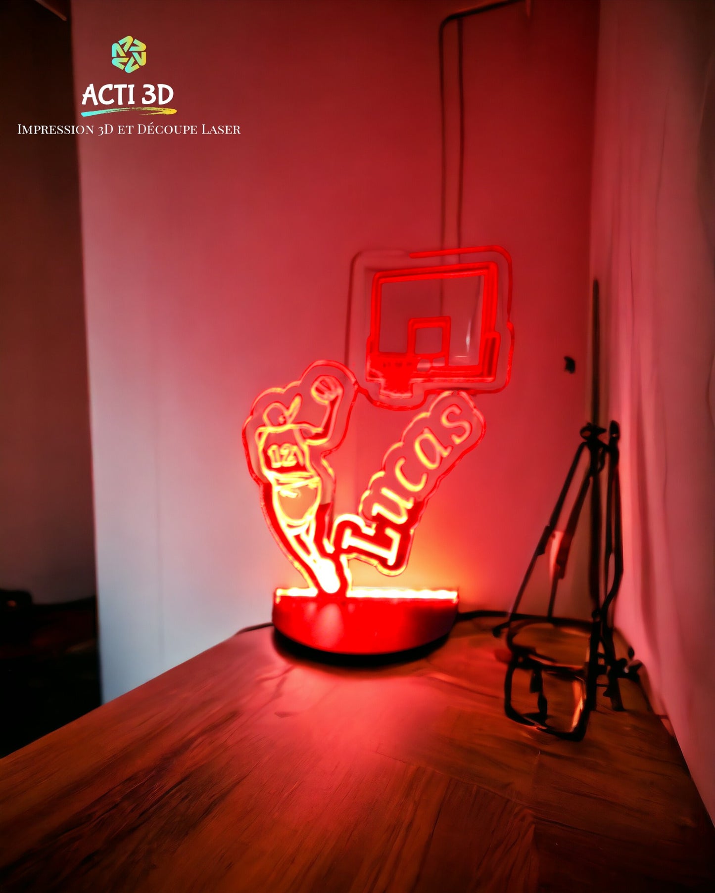 Personalized LED decorations