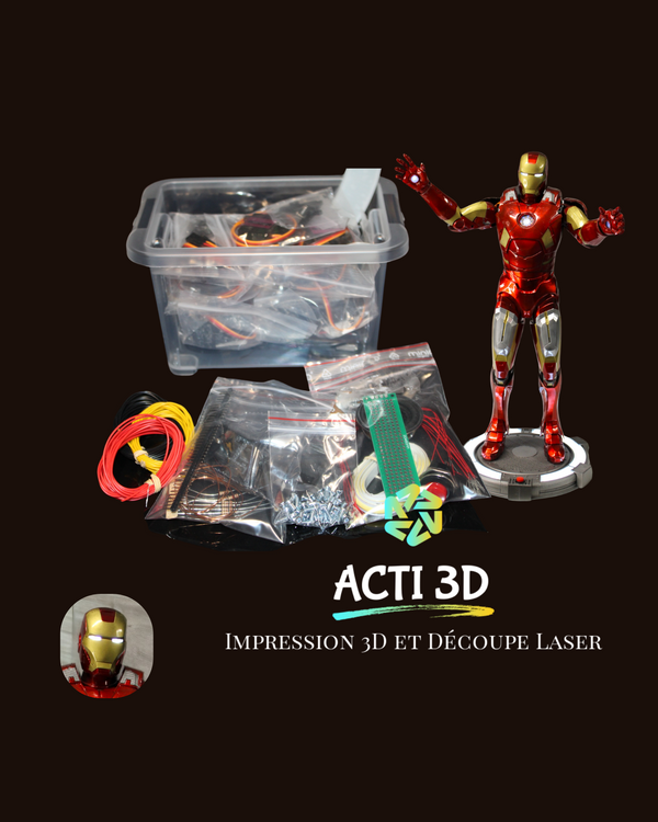 Kit Matériel IRON MAN ANIMATRONIQUE 62CM
