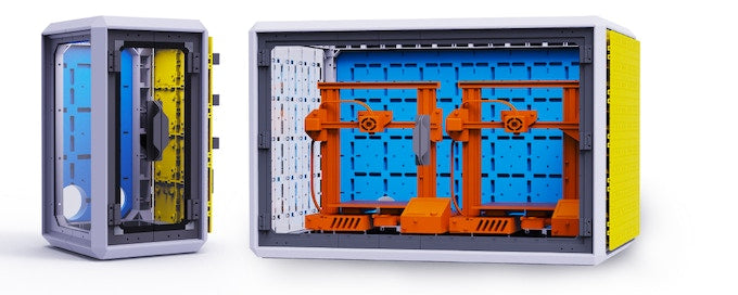 Printable modular enclosure for your FDM or resin 3D printer