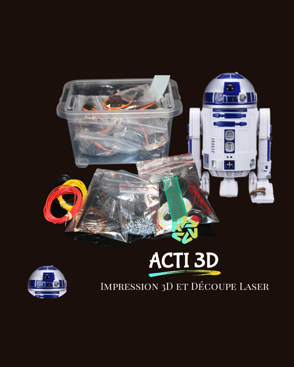 Kit 3d R2d2 Animatronique
