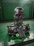 Kit 3d Crâne Terminator T800 Skull Animatronique