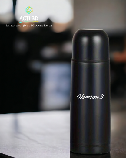 Personalized thermos