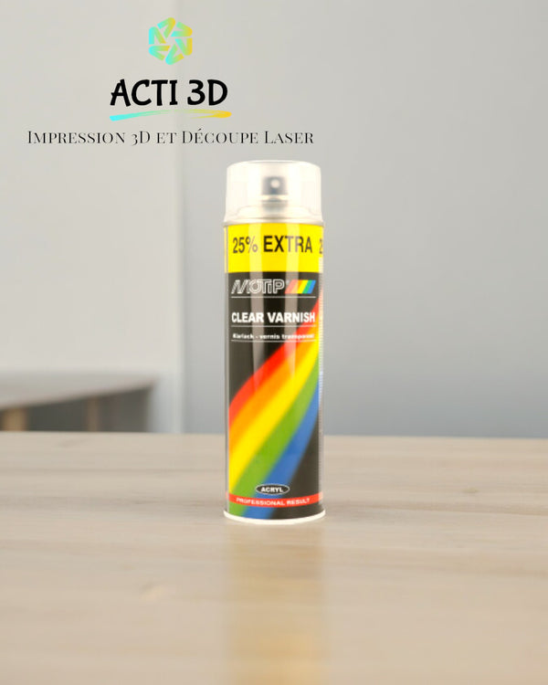 MOTIP Vernis spray CLEAR VARNISH 400 ml