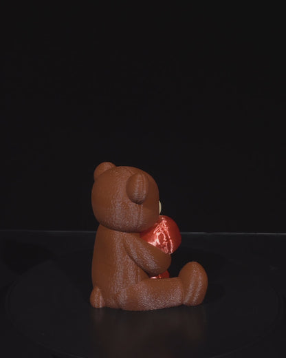 Impression 3d Nounours Saint Valentin